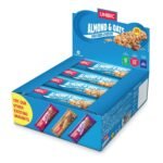 Unibic Snack Bar Almond & Oats Pack of 12, 360 Grams - Fast Shipping to USA & Canada