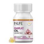 INLIFE Garlic Oil Capsules - 60 Liquid Capsules - Fast Shipping to USA & Canada