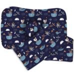 a baby cherry Baby Pillow - Organic Cotton Head Support Baby Pillows for New Born Baby (0M to 3 Yr) - Unisex | Washable | Pillow Cover Included - Fast Shipping to USA & Canada