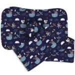 a baby cherry Baby Pillow - Organic Cotton Head Support Baby Pillows for New Born Baby (0M to 3 Yr) - Unisex | Washable | Pillow Cover Included - Fast Shipping to USA & Canada