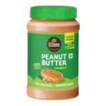DiSano Natural Crunchy Peanut Butter 1Kg, Unsweetened, High Protein Peanut butter with No Added Sugar or Salt, Nut Butter Spread, 100% Roasted Peanuts - Fast Shipping to USA & Canada