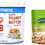 MYFITNESS Original PB Crunchy 1250g | Protein & Happilo Almonds 200g - Fast Shipping to USA & Canada