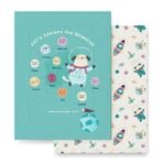 Tidy Sleep Baby Changing Mat - Waterproof, Foldable, Padded Diaper Changing Sheets for Newborns & Infants - Pack of 2, Our Mission (65 cm x 45 cm) - Fast Shipping to USA & Canada