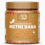 AB BRAND Methi Dana 100% Natural Fenugreek Seeds | Rich in Fiber, Iron & Antioxidants | Ideal for Cooking, Sprouting & Ayurvedic Use | No Preservatives | 100 GM - Fast Shipping to USA & Canada