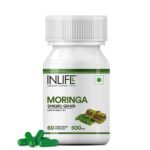 INLIFE Moringa 500mg Leaf Extract - 60 Capsules - Fast Shipping to USA & Canada