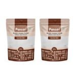 Pansari Black Chickpea Flour or Kala Chane ka Atta | Pack Of 2 | 500 Grams Each - Fast Shipping to USA & Canada
