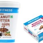 MYFITNESS Peanut Butter & PRO.FITNESS Protein Bar 510g + 6x34g | Pre-Post Workout | Crispy Chocolate & Protein Bars - Fast Shipping to USA & Canada