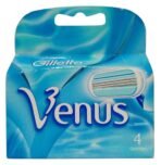 Gillette Venus 3 Hair Removal Cartridges, Women, 4 Pieces Pack - Fast Shipping to USA & Canada
