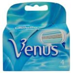 Gillette Venus 3 Hair Removal Cartridges, Women, 4 Pieces Pack - Fast Shipping to USA & Canada
