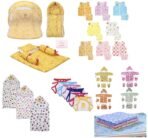 Infantbond 56-in-1 Newborn Combo Gift Set (Yellow Star) ? Fast Shipping to USA & Canada