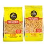 DISANO Pastalicious 100% Durum Wheat Fusilli Pasta, Macroni Pasta, Elbow, 500G - Fast Shipping to USA & Canada