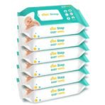 1st Step Baby Wet Wipes Enriched With Aloe-Vera And Jojoba Oil (80Pcs, Pack Of 6) - Fast Shipping to USA & Canada