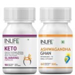 INLIFE Keto Support Capsules - 150 Vegetarian Capsules - Fast Shipping to USA & Canada