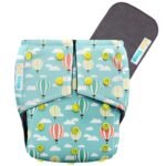1st Step Reusable Baby Diaper Pants (5?18kg) | Washable Cloth Diaper with Bamboo Insert | 300+ Uses | Adjustable Fit with Snap Buttons | High Absorbency, Quick Dry, Leak-Proof & Stain Resistant - Fast Shipping to USA & Canada