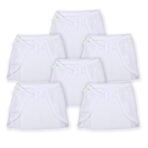 1st Step Washable and 100% Cotton Nappies (White, New Born) - Fast Shipping to USA & Canada