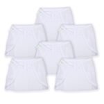 1st Step Washable and 100% Cotton Nappies (White, Large) - Fast Shipping to USA & Canada