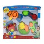 Infantbond Baby Rattle Toys Pack of 5 (Multicolor) ? Fast Shipping to USA & Canada