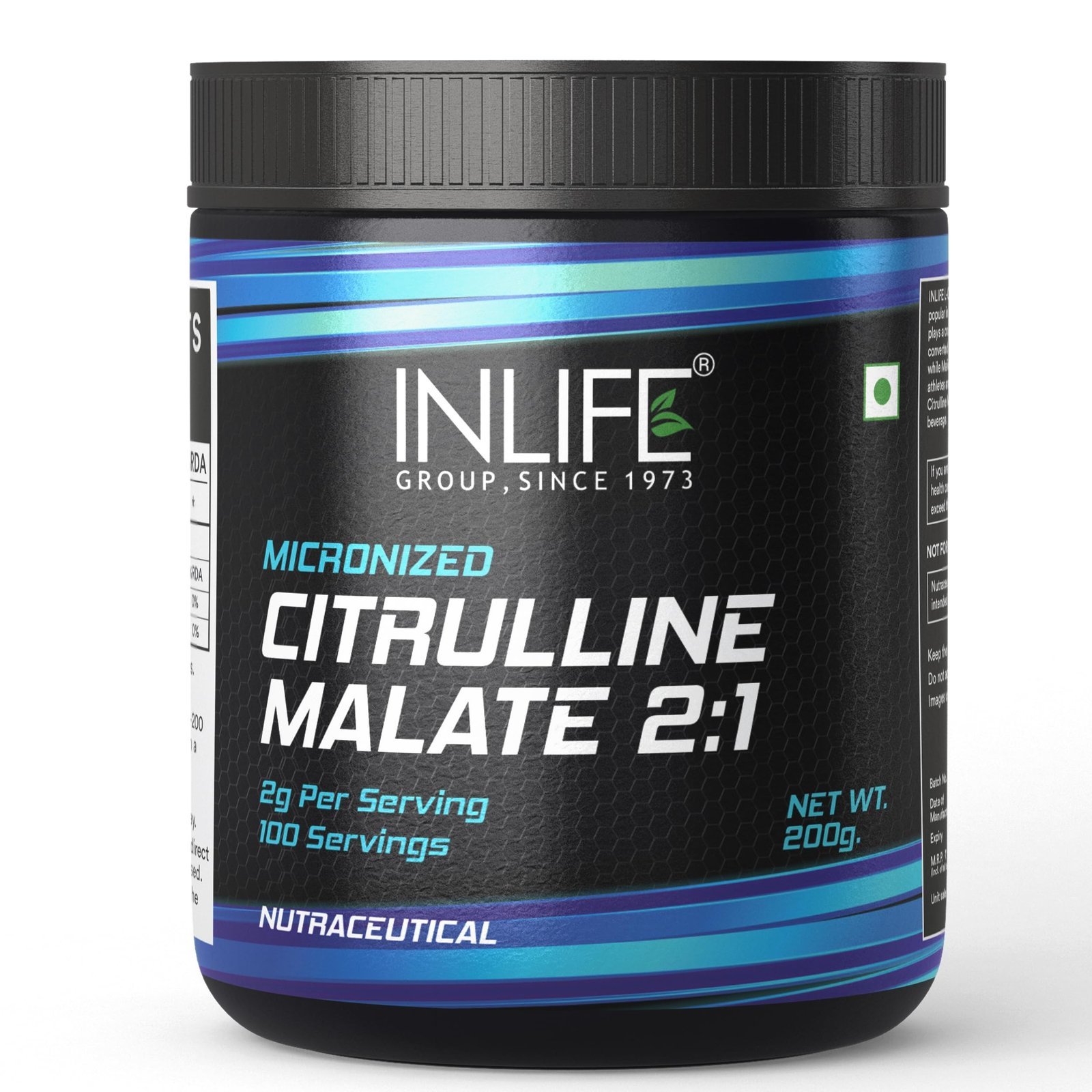 81JGjCIdHfL-1.jpg INLIFE L Citrulline 2000mg Powder - 200g - Fast Shipping to USA & Canada - Image 1
