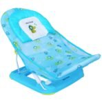 1st Step Baby Bather with 3 Level Recline and Anti-Skid Base (Blue) - Fast Shipping to USA & Canada