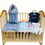 Infantbond 54-in-1 Baby Summer Essentials Combo (Grey Crown) ? Fast Shipping to USA & Canada
