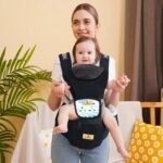 StarAndDaisy Baby Carrier for 0 to 3 Year Baby/Baby Carrier with 9-in-1 Adjustable/Baby & Toddler Carrier Sling with Hip Seat/Large Storage & Phone Pocket (Blue) - Fast Shipping to USA & Canada