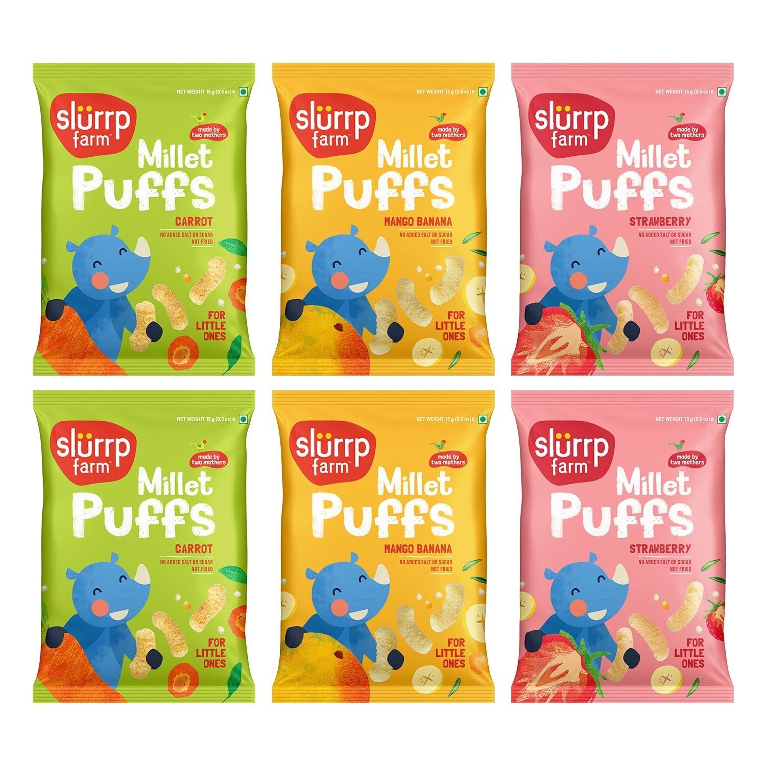 81RbeeUwBL.jpg Slurrp Farm Teething Puffs (6 Pack) - Fast Shipping to USA & Canada - Image 1