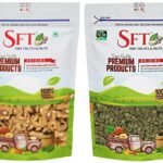 SFT Pumpkin Whole Seeds 1 Kg & Walnuts Kernels (Akhrot Giri) [Grade - 2 Pieces] 1Kg, Dry Fruits - Fast Shipping to USA & Canada