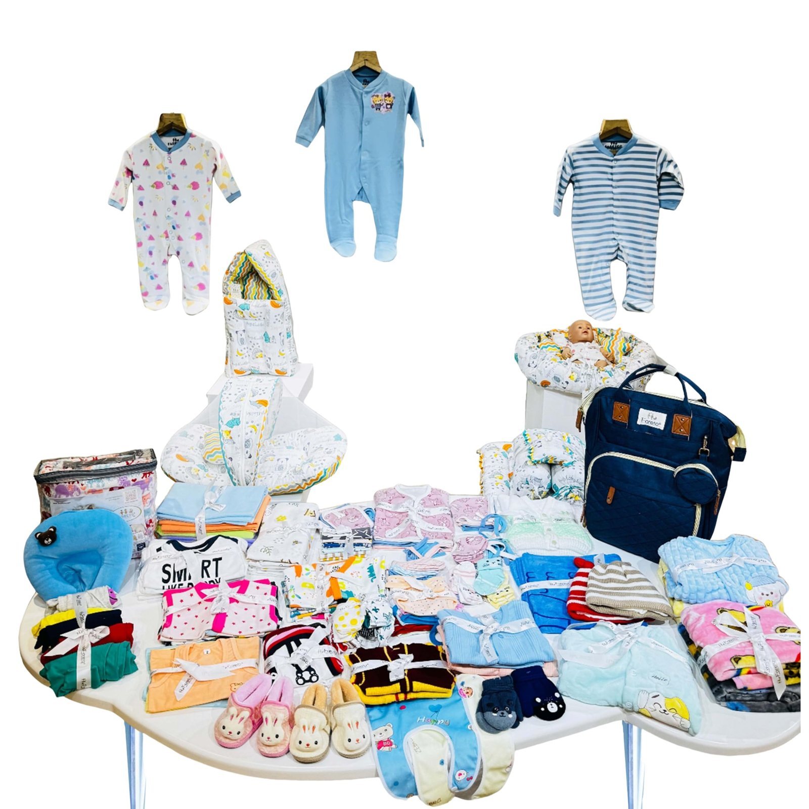 81Xi66JHclL-1.jpg Infantbond 133-Piece Winter Hospital Essentials Pack (Goodnight Green) ? Fast Shipping to USA & Canada - Image 1