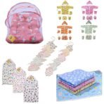Infantbond 40-in-1 Newborn Daily Items Combo (Peach Bear) ? Fast Shipping to USA & Canada