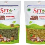 SFT Pumpkin Whole Seeds 1 Kg & Raisins Afghani Green Handpicked (Kishmish) Seedless, Dry Grapes 1kg - Fast Shipping to USA & Canada