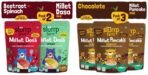 Slurrp Farm Chocolate Pancake Mix 3x150g + Millet Dosa Mix 2x150g | Fast Shipping USA & Canada