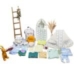 Infantbond 91-in-1 Newborn Monsoon & Winter Essentials Combo (Grey Ship) ? Fast Shipping to USA & Canada