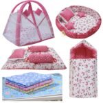 Infantbond 14 in 1 Bedding Essential Set (Pink Moon) ? Fast Shipping to USA & Canada