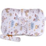 a baby cherry Organic Cotton Baby Pillow for Newborns (0M to 3 Years) ? Unisex | Washable | Pillow Cover Included - Fast Shipping to USA & Canada
