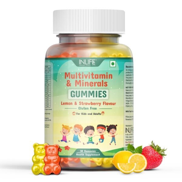 INLIFE Multivitamin Gummies for Kids - 30 Gummies - Fast Shipping to USA & Canada