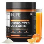 INLIFE Hydrolyzed Collagen Peptides Powder 200g - Orange - Fast Shipping to USA & Canada