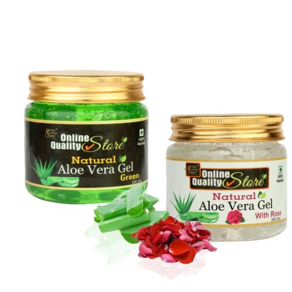 Online Quality Store Pure Aloe Vera Gel for Skin & Hair (400g) - Fast Shipping to USA & Canada