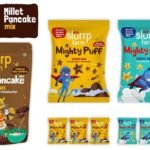 Slurrp Farm Pancake Mix Banana Choco-Chip 2x150g + Kids Snacks 12x20g | Fast Shipping USA & Canada