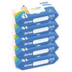 1st Step 99% Pure Water Baby Wipes with lid | Plant Based - 100% Biodegradable | Super Thick Polyester Free I Paraben Free with Aloevera & Calendula Extract | Alcohol Free - 200 Wipes - Fast Shipping to USA & Canada