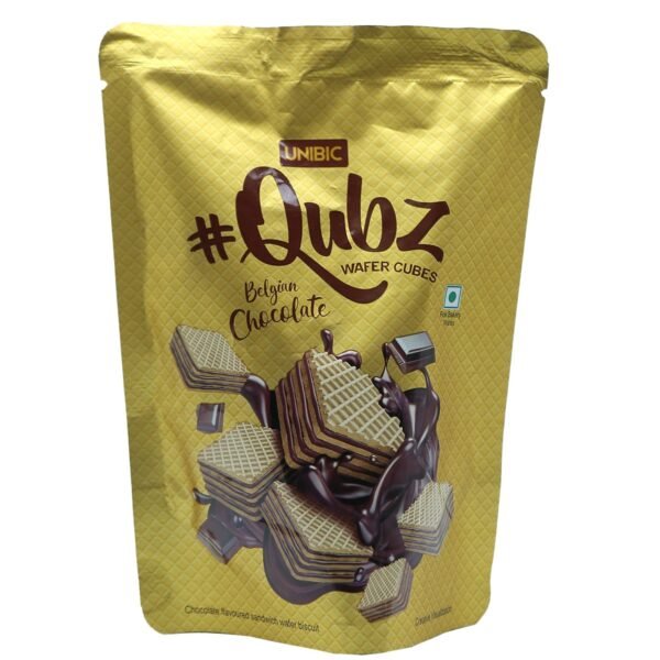 Unibic Qubz Belgian Chocolate Wafer Cubes, 30g Pack - Fast Shipping to USA & Canada