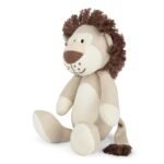 Haus & Kinder Knitted Lion Toys for Kids-Lion Toy Gift for Kids, Soft Toys for Girls & Soft Toys for Boys, Toddler Toys, Toys for New Born Baby Boy and Girls, Palewhisper-Natural-Rust, 10X25 CM, 1Pc - Fast Shipping to USA & Canada