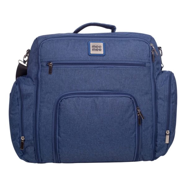 Mee Mee Baby Diaper Bag for Mothers | Durable Nursing Maternity Diaper Backpack | Multifunctional Adjustable Spacious Shoulder Strap | Baby Travel Bag/Mamas Bags/Diapers Bags for Kids/Baby (Blue) - Fast Shipping to USA & Canada