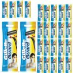 Gillette Guard 2 Razor 24 Count Cartidge Blade For Men - Fast Shipping to USA & Canada