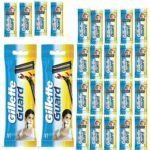 Gillette Guard 2 Razor 24 Count Cartidge Blade For Men - Fast Shipping to USA & Canada