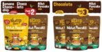 Slurrp Farm Pancake Mix Combo | Banana Choco-Chip & Chocolate | Pack of 3x150g | Fast Shipping USA & Canada
