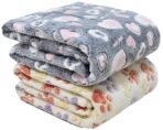First Kick Baby Blankets New Born Crib Printed Sheet Blanket for Baby Boys and Baby Girls, L 100 cm x B 75 cm, Pack of 2 Pc. - Fast Shipping to USA & Canada