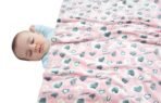 First Kick Baby Blankets New Born Crib Printed Sheet Blanket for Baby Boys and Baby Girls, L 100 cm x B 75 cm, Pack of 2 Pc. - Fast Shipping to USA & Canada