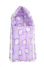 Infantbond Blue Sleeping Bag with Mattress (Blue Purple Cotton) ? Fast Shipping to USA & Canada