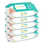 1st Step Baby Wet Wipes Enriched With Aloe-Vera And Jojoba Oil (80Pcs, Pack Of 5) - Fast Shipping to USA & Canada