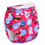 1st Step Size Freesize Adjustable, Washable and Reusable Diaper with Diaper Liner (Wheels) - Fast Shipping to USA & Canada